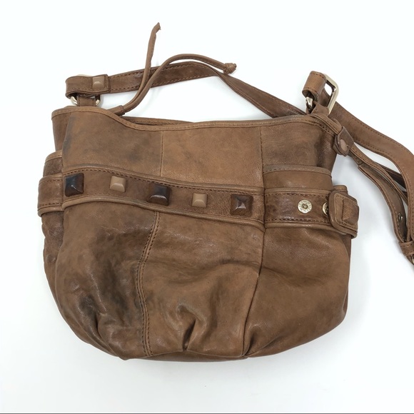 Junior Drake Studded Leather Bucket Bag - Picture 6 of 8